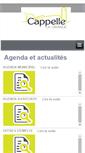Mobile Screenshot of cappellelagrande.fr